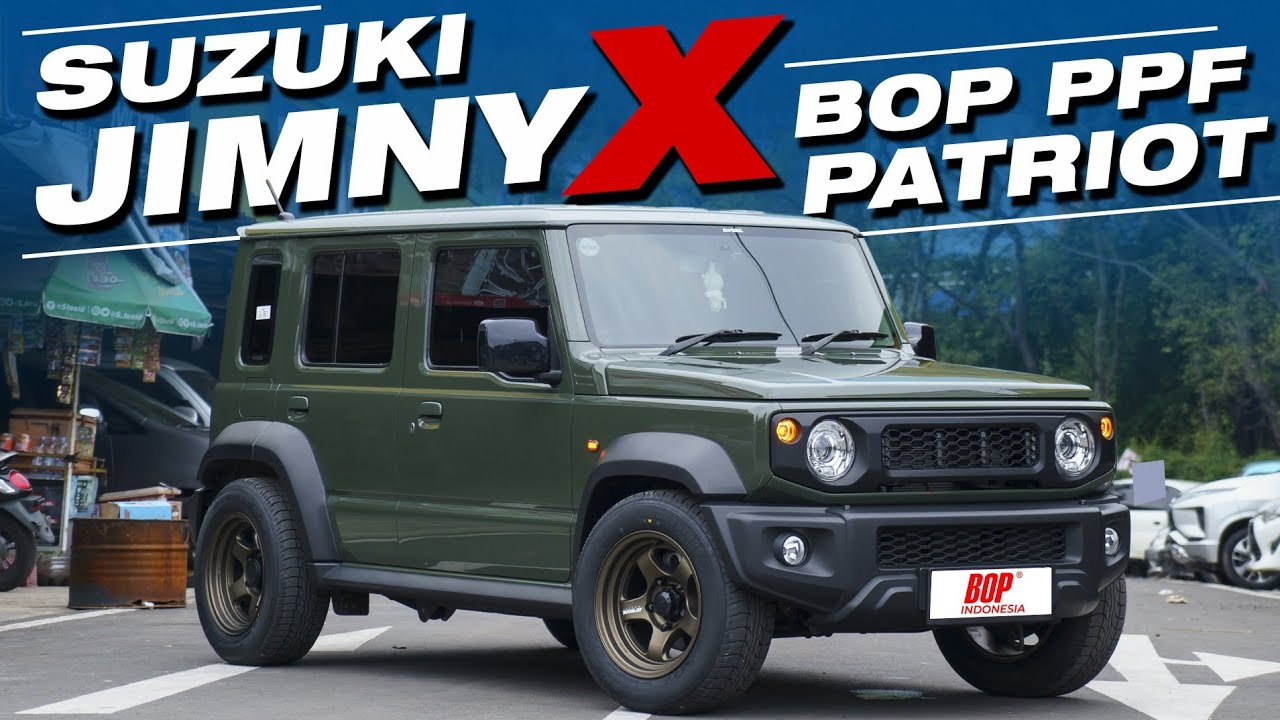 Suzuki Jimny Tampilan tetap gagah, cat tetap aman berkat BOP PPF Patriot