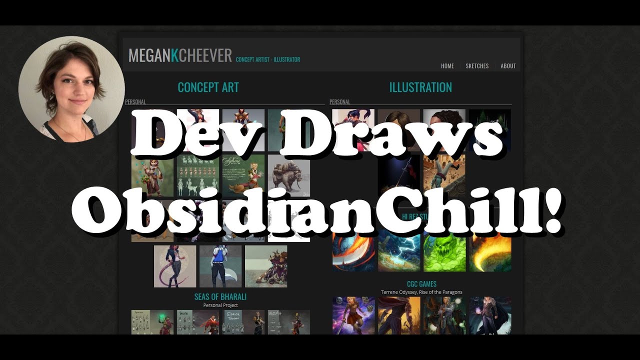 DCUO Dev Draws ObsidianChill!