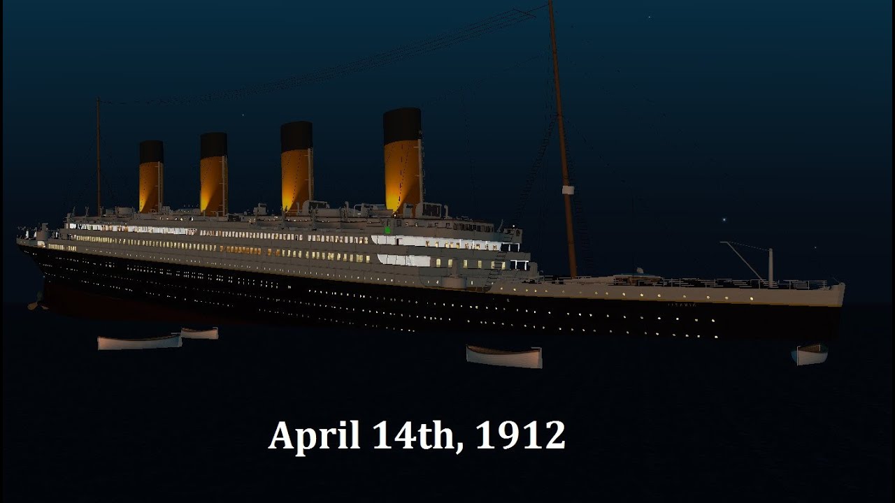 TITANIC (BASED ON 2012 THEORY) SINKING