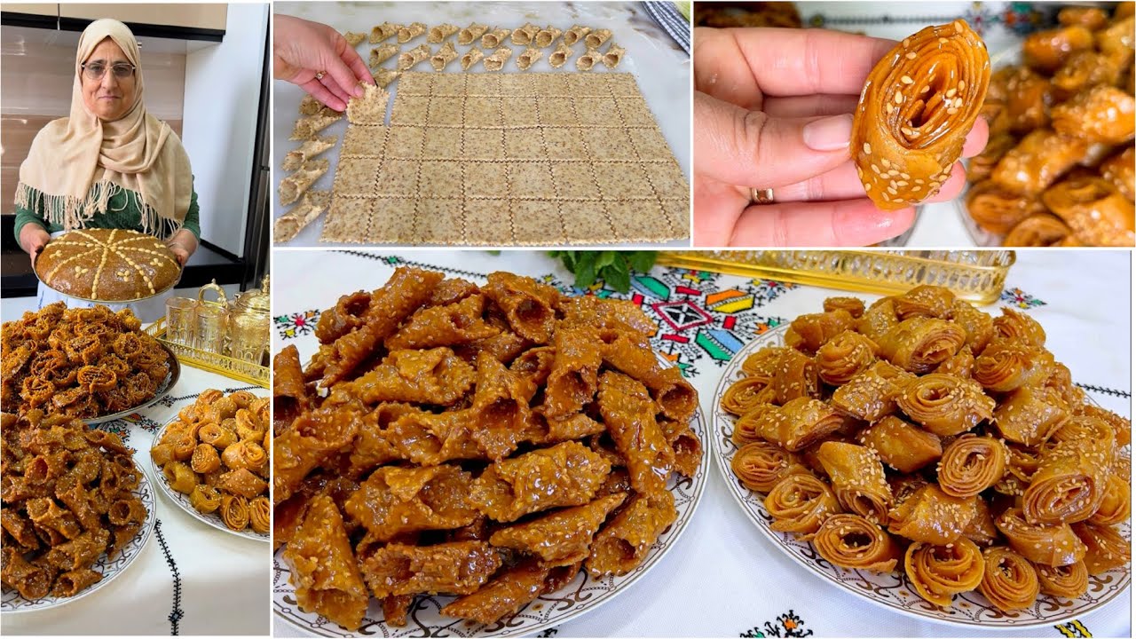 معسلات رمضان2025/البليغات ولسان الطير من المعسلات الاكثر طلبا😊ساهلين دغيا كيوجدو مفيهمش كثرة القوام