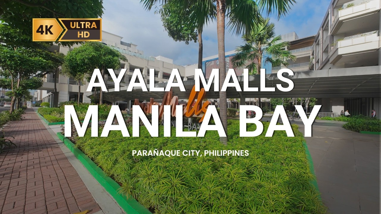 Ayala Malls Manila Bay Walking Tour | Largest Ayala Mall in the Philippines 🇵🇭