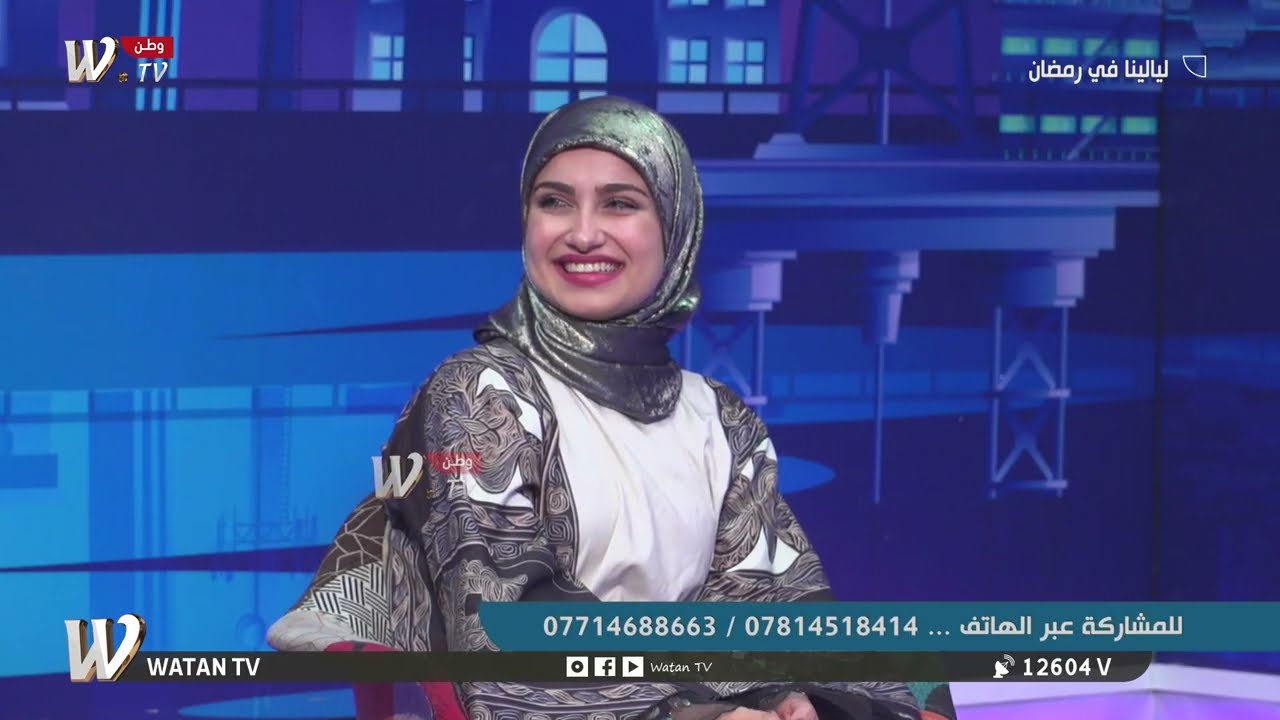 هاجر احمد تبكي على اختها.. شاهد مفاجأة اختها بـ ليالينا في رمضان مع محمد الافندي