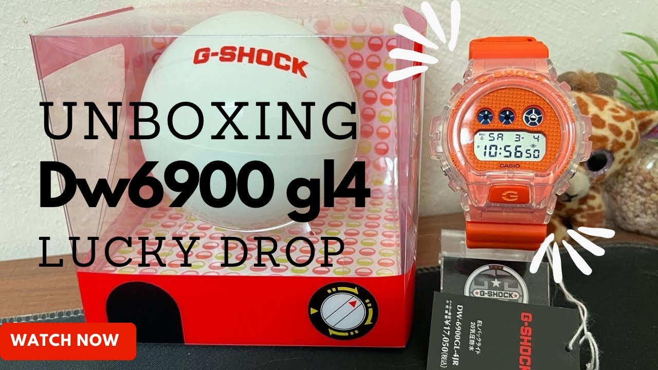 CASIO G-SHOCK DW6900 gl4 | LUCKY DROP | UNBOXING | JAPAN SET