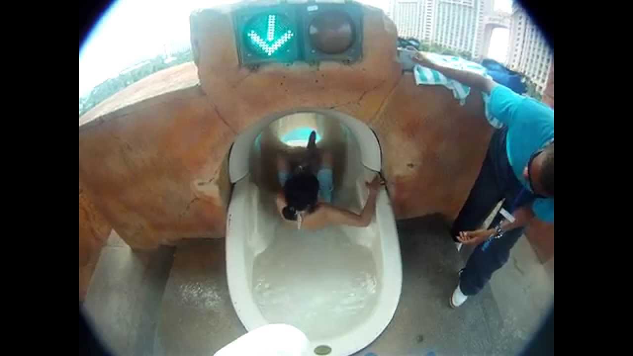 Leap of Faith, Atlantis water slide/drop