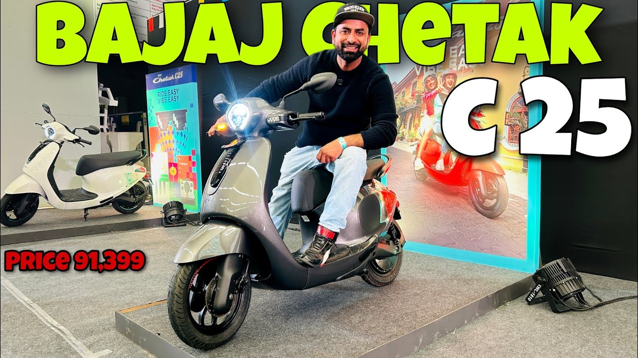 2026 New Bajaj Chetak C 25 Complete Detailed Walkaround Review | Price Features Battery Range Review