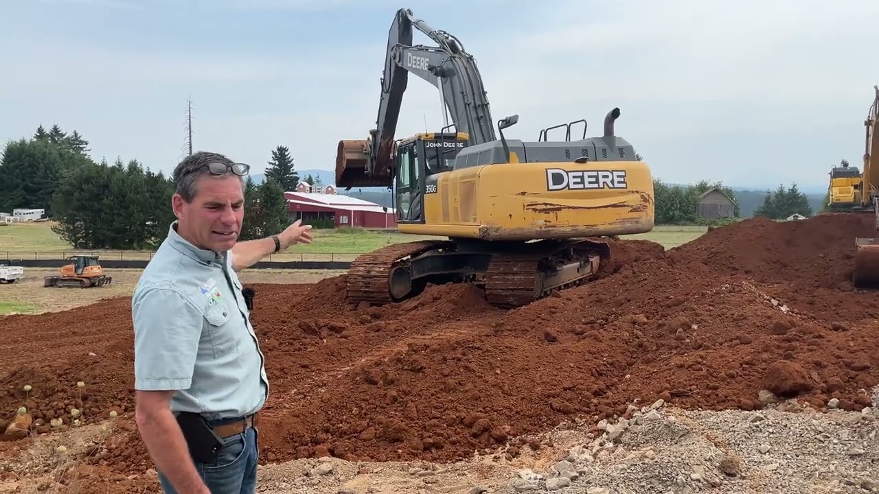 Hauling Dirt Project Featuring Dump Trucks, Excavators, D-6 Dozers and More!
