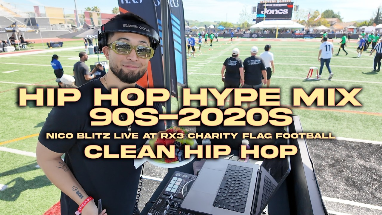 HIP HOP HYPE MIX CLEAN | Drake, Kendrick, Fetty Wap, Big Sean, Jack Harlow, Migos | Nico Blitz