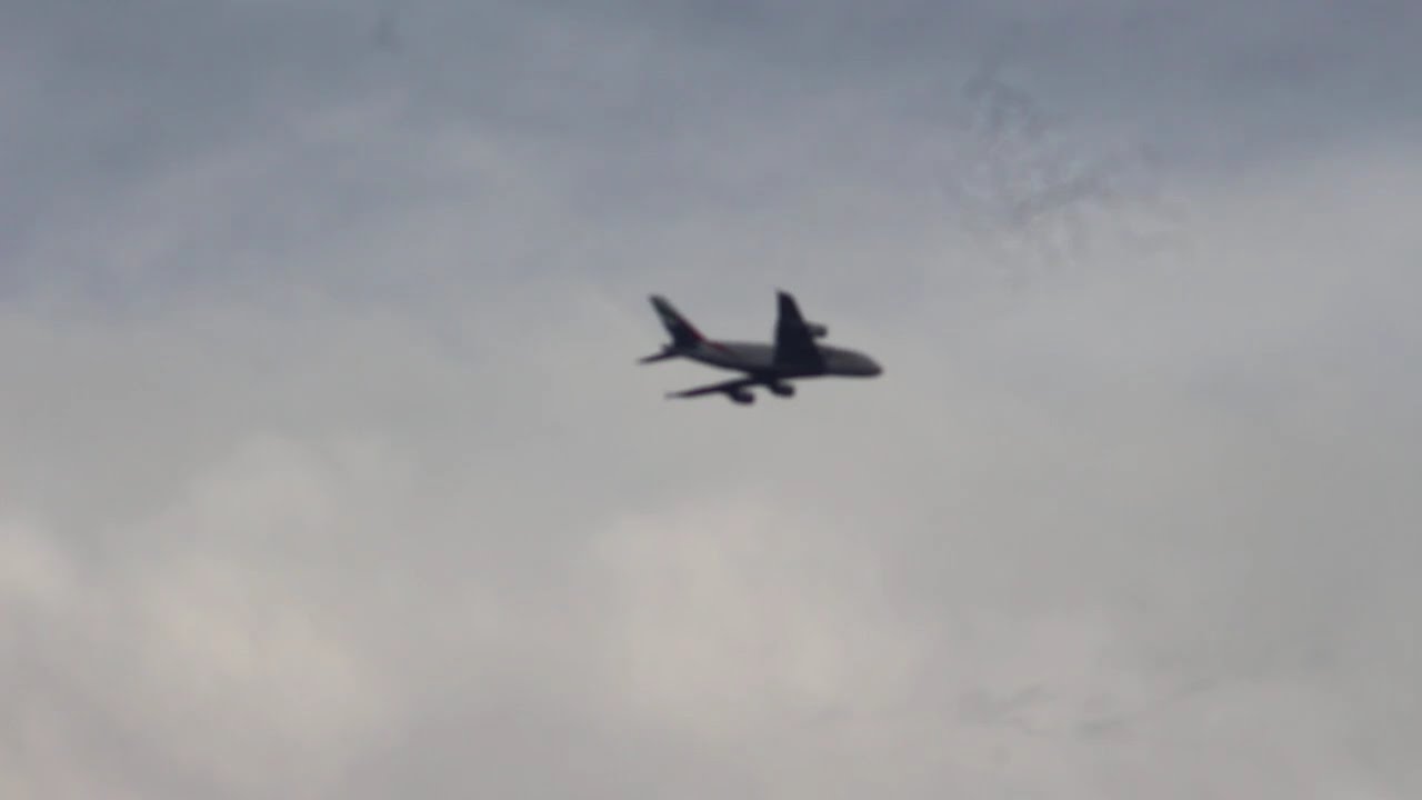 O gigante Airbus A380 da Emirates
