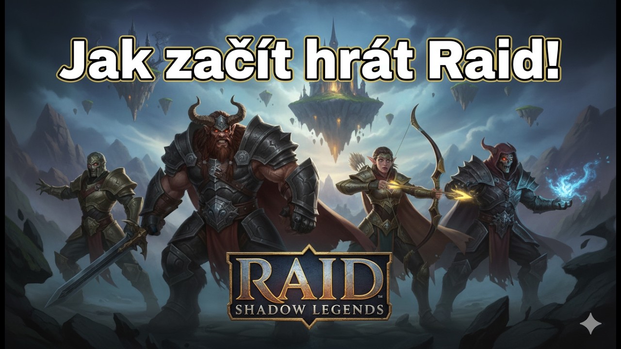 Raid Shadow Legends: Návod jak začít hrát hru v roce 2026 !!! (promo kódy ve videu)