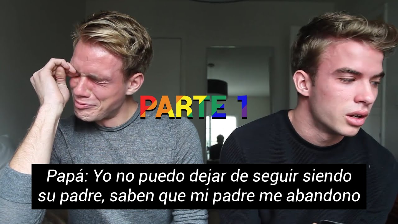 Gemelos salen del clóset con su padre, REACCIÓN DE ACEPTACIÓN. Jóvenes saliendo del armario lgbt+