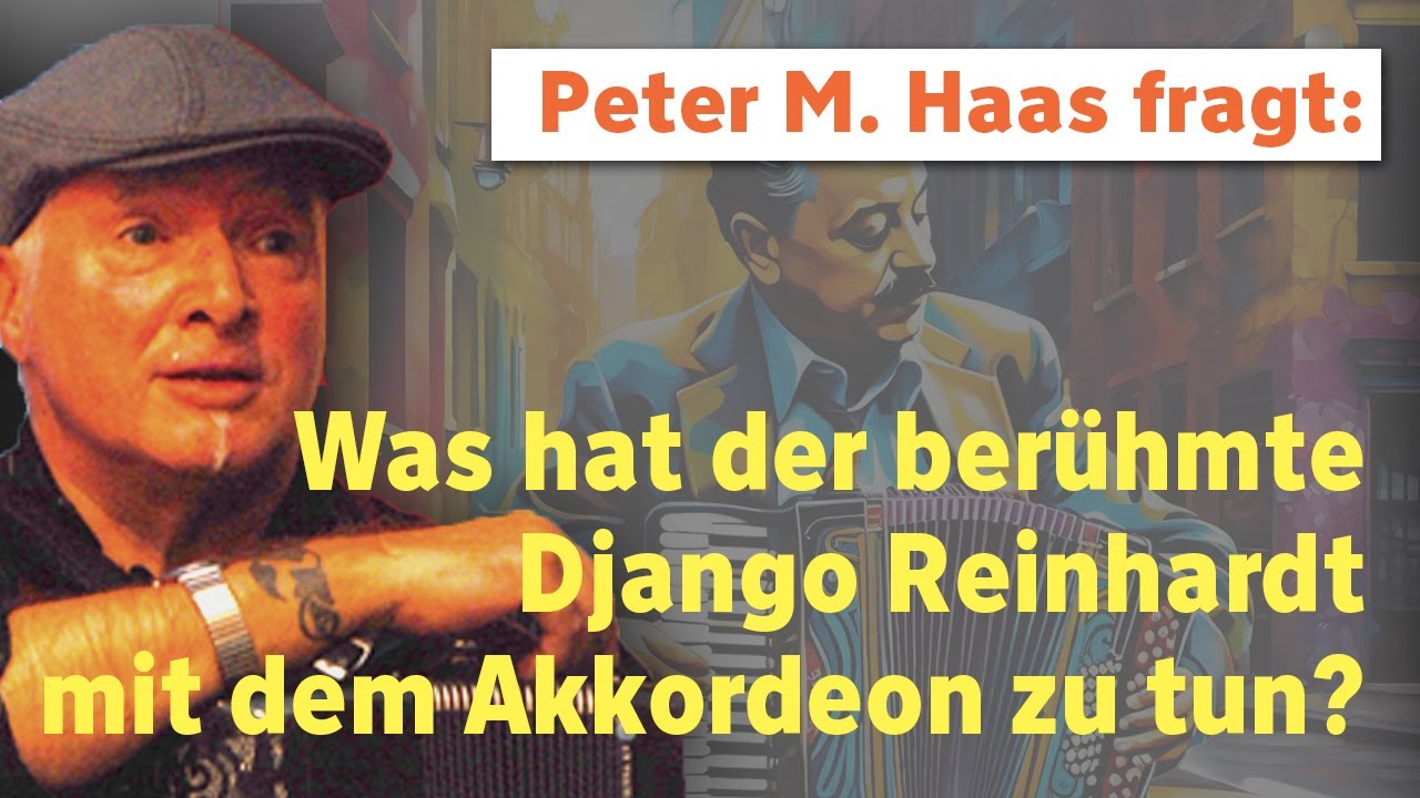 Hier erfährst du, was der große Gitarrist Django Reinhardt mit dem Akkordeon zu tun hat