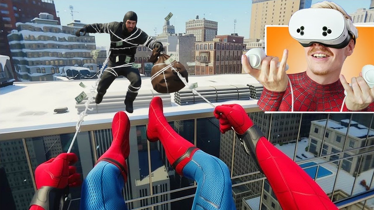 Playing This Free Spider-Man VR Game Is Wild