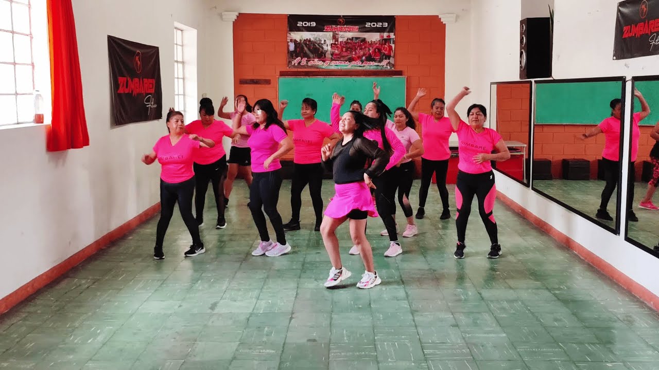 Perdonarte ¿Para Qué?- Los Ángeles Azules, Emilia | Zumba (Zumbarei Fitness)