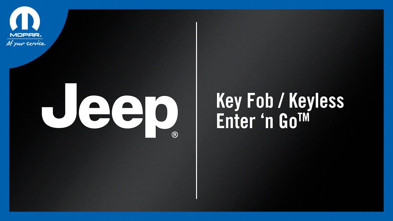 Брелок / Keyless Enter ‘n Go™ | Jeep Grand Wagoneer 2026 года