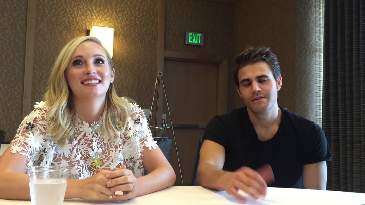 Vampire Diaries - Candice King and Paul Wesley Interview