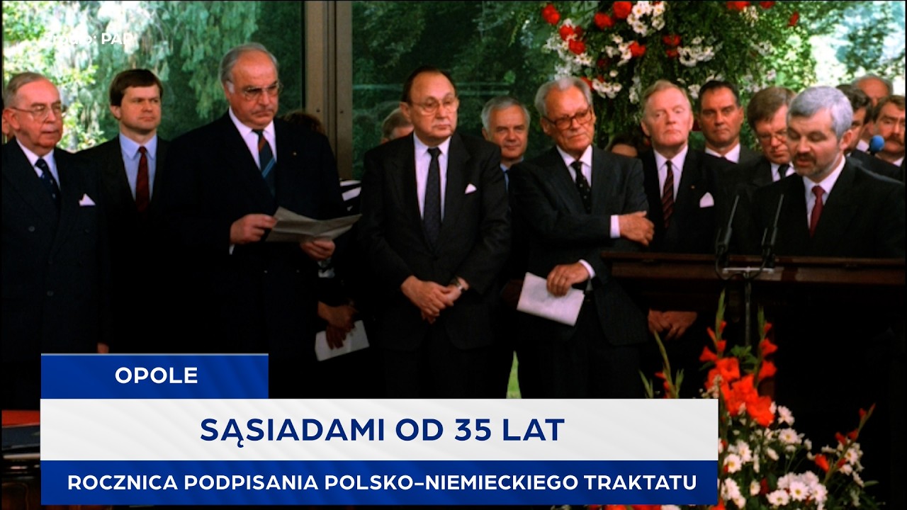 Sąsiadami od 35 lat. Rocznica podpisania polsko-niemieckiego traktatu