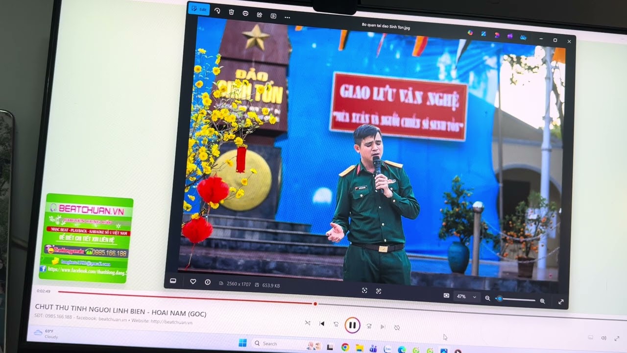 Chút thư tình người lính biển. Trần Đăng Khoa. Hoàng Hiệp. HQ 571