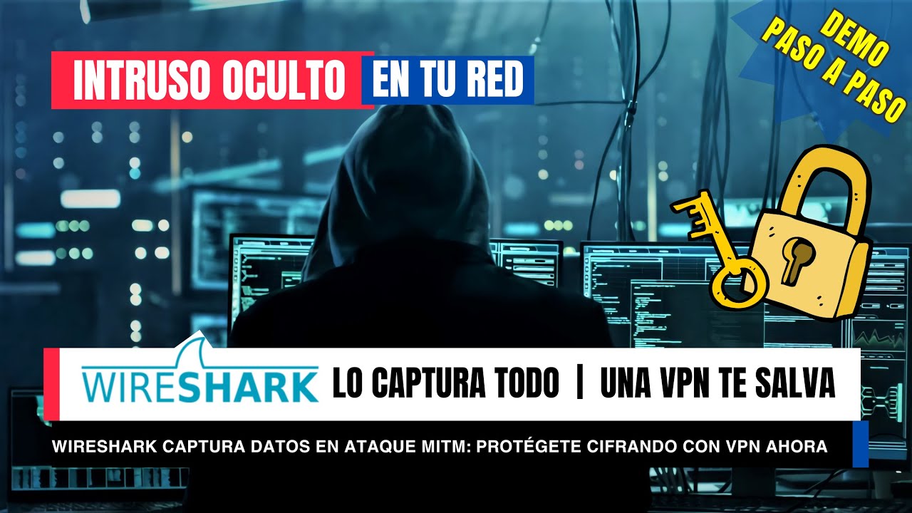¡Wireshark Revela tus Contraseñas! 😱 Así Roban tus Datos sin HTTPS | Solo una VPN te Salva