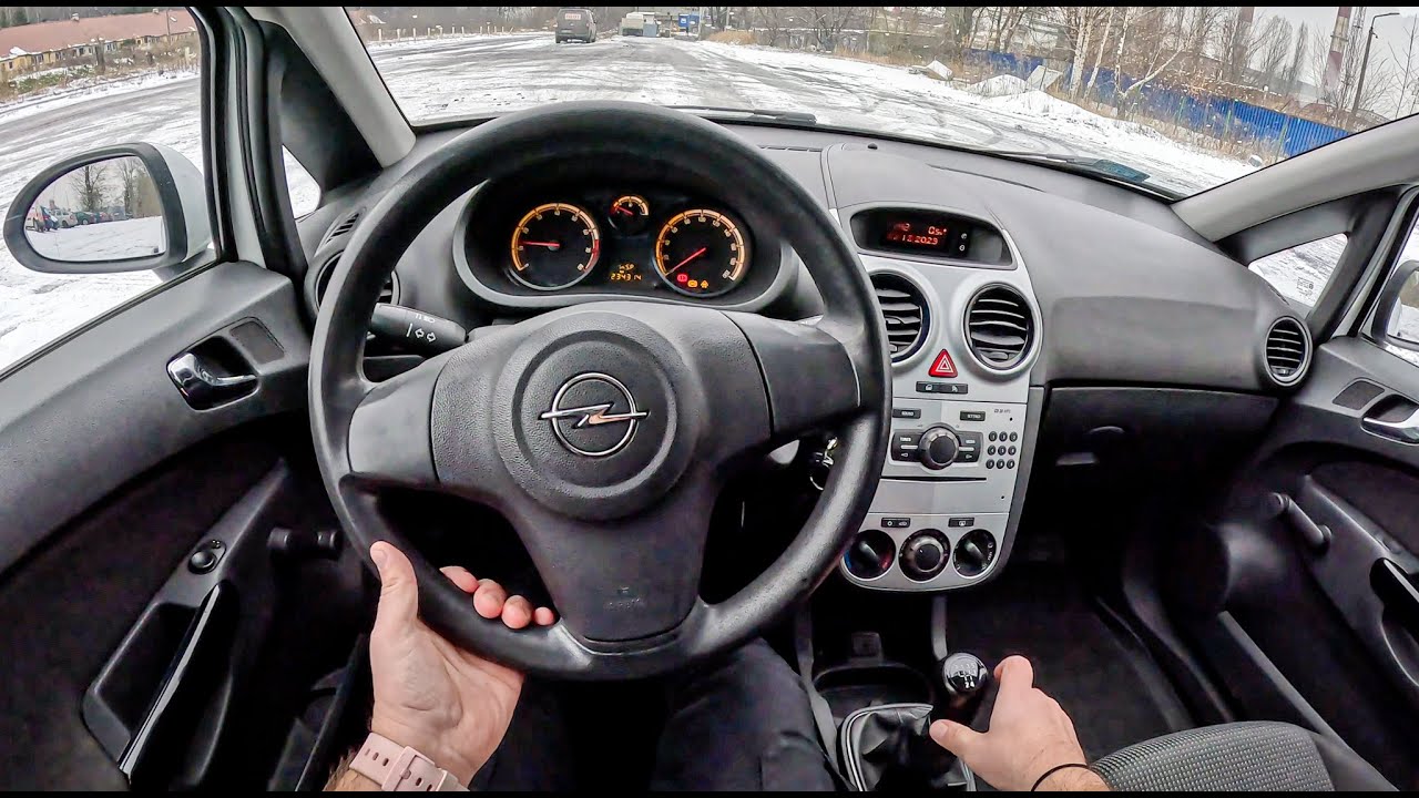 2012 Opel Corsa 0-100 [1.2 Twinport ECOTEC 70HP] | POV Test Drive #1910 Joe Black