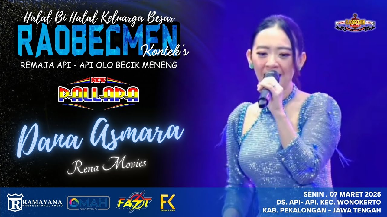 DANA ASMARA - RENA MOVIES NEW PALLAPA ( COVER LIVE PERFORM ) RAOBECMEN 2025