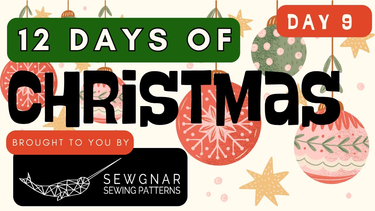 Day 9 of 12 Days of Christmas - Vertical Toiletry Pouch