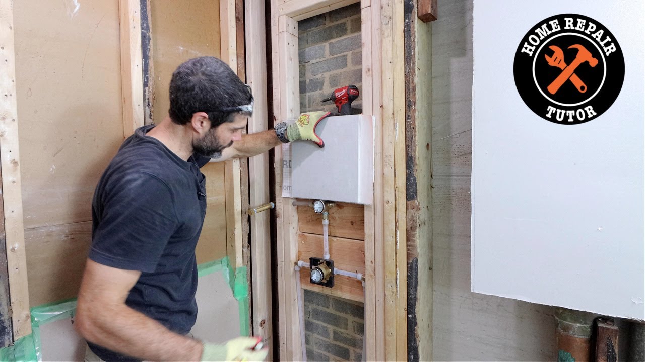 Set Shower Valves to Correct Depth - #shorts