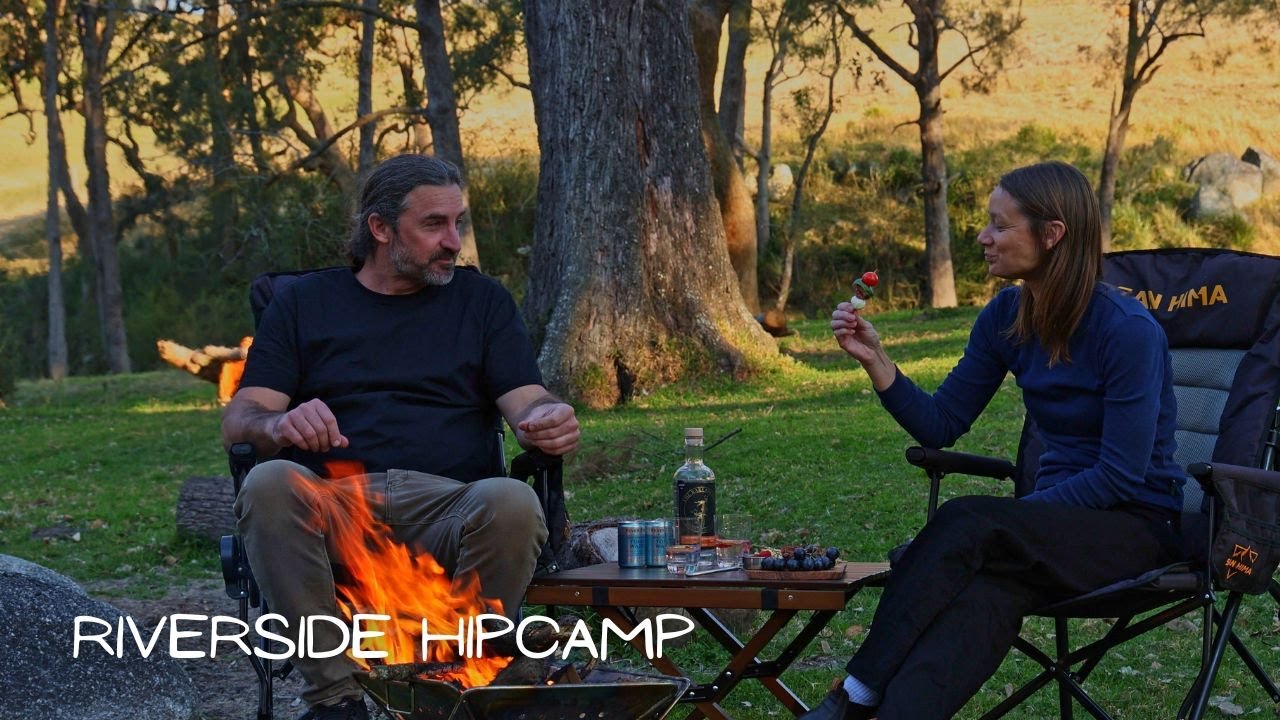 Peaceful Camping Trip on the River | Campfire Cooking | Relaxing Nature Sounds
