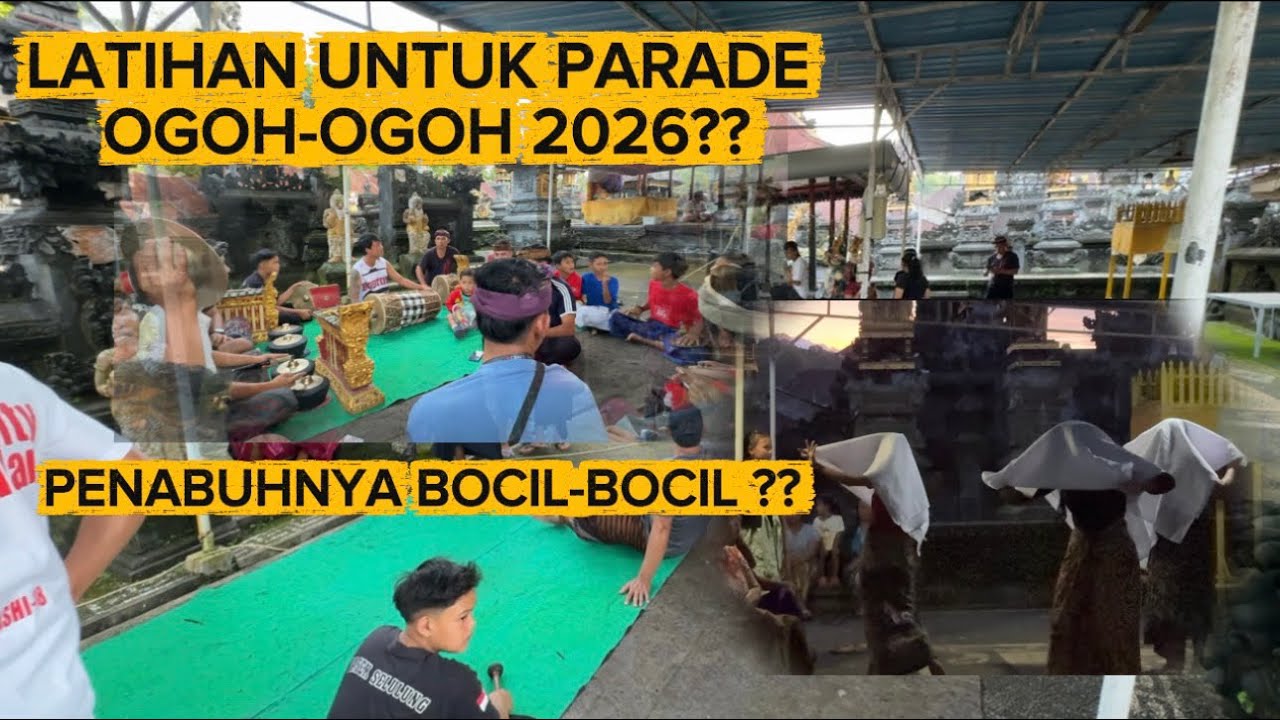PERSIAPA PARADE OGOH-OGOH 2026⁉️ #shortvideo #shorts #ogohogoh 