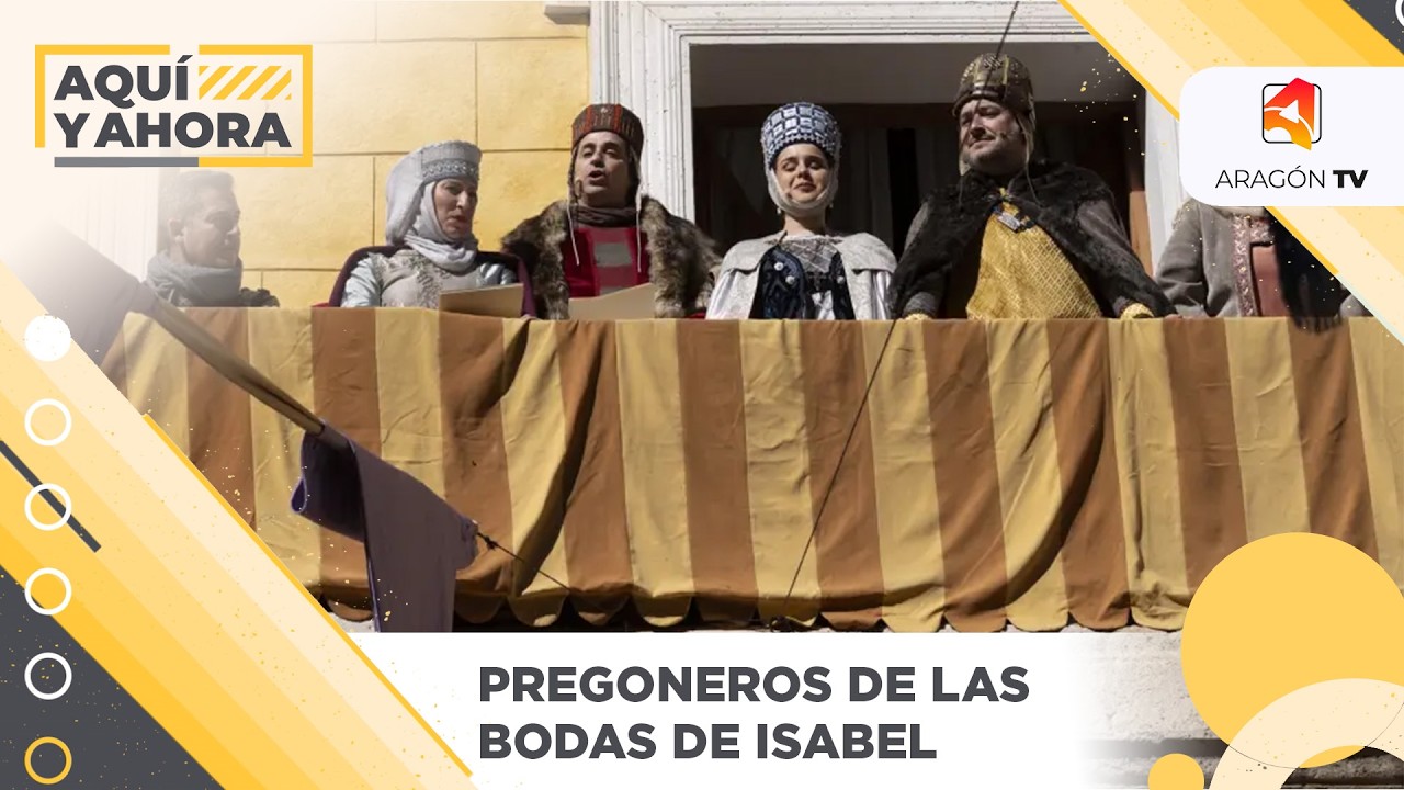 Nacho del Río y Beatriz Bernad, pregoneros de Las Bodas de Isabel