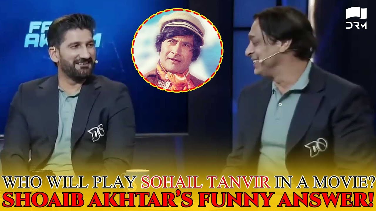 Shoaib Akhtar’s Funniest Reply About Sohail Tanvir’s Life Story | PSLX | The DugOut | Desi Tv | 2A1Q