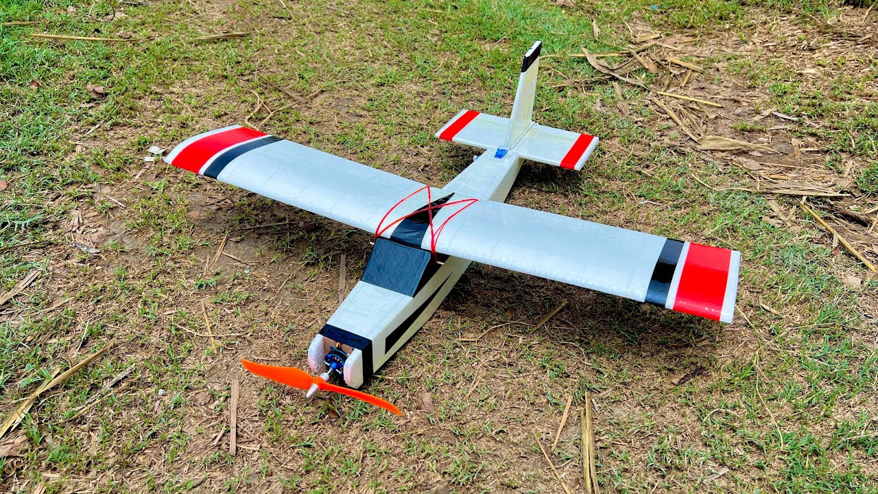 How to make Rc Plane at Home with 2s Lipo Battery||DIY|| Homemade