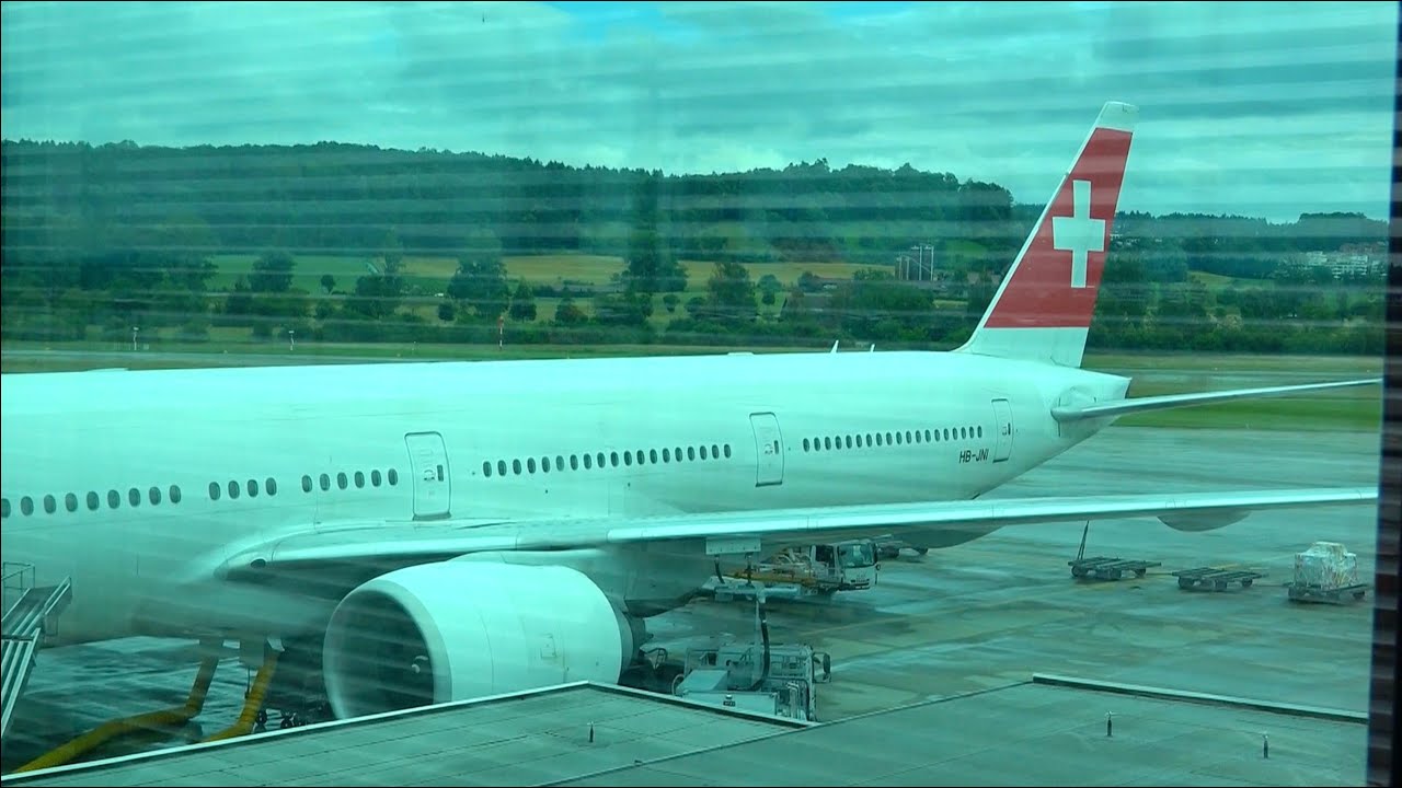 SWISS Boeing 777-300ER HB-JNI LX 64 Zurich-Miami Economy Class Trip Report