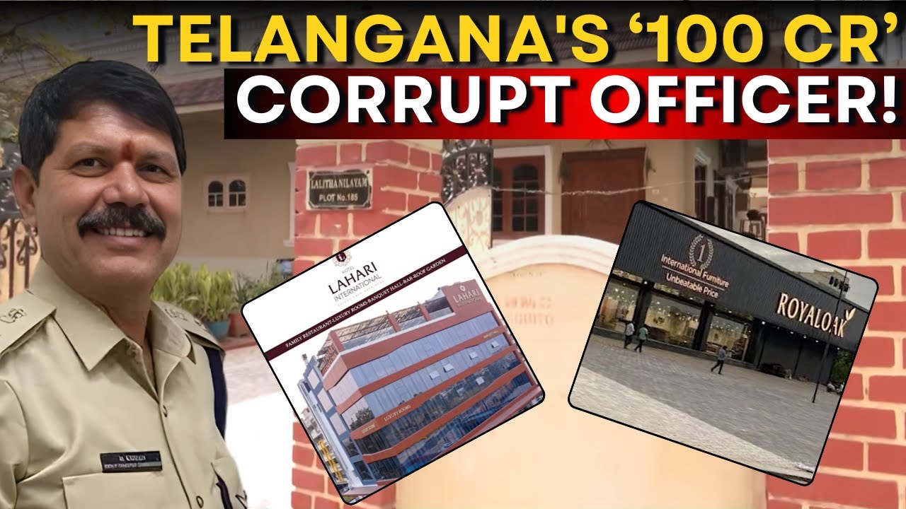Telangana News: Official's Hidden Assets Worth Over Rs 100 Crore Exposed!