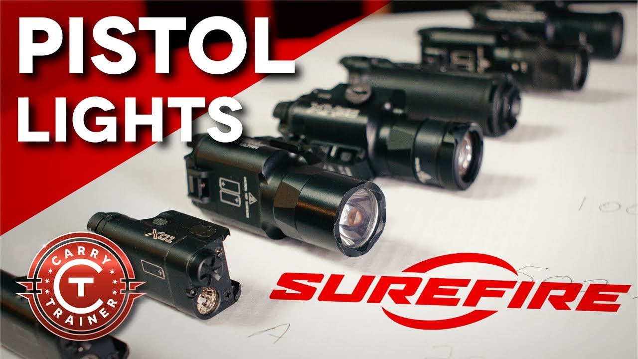 Полное сравнение пистолетных фонарей — SUREFIRE X400 Ultra, X300 Ultra, XH35, XC1 и другие! | Эпи...