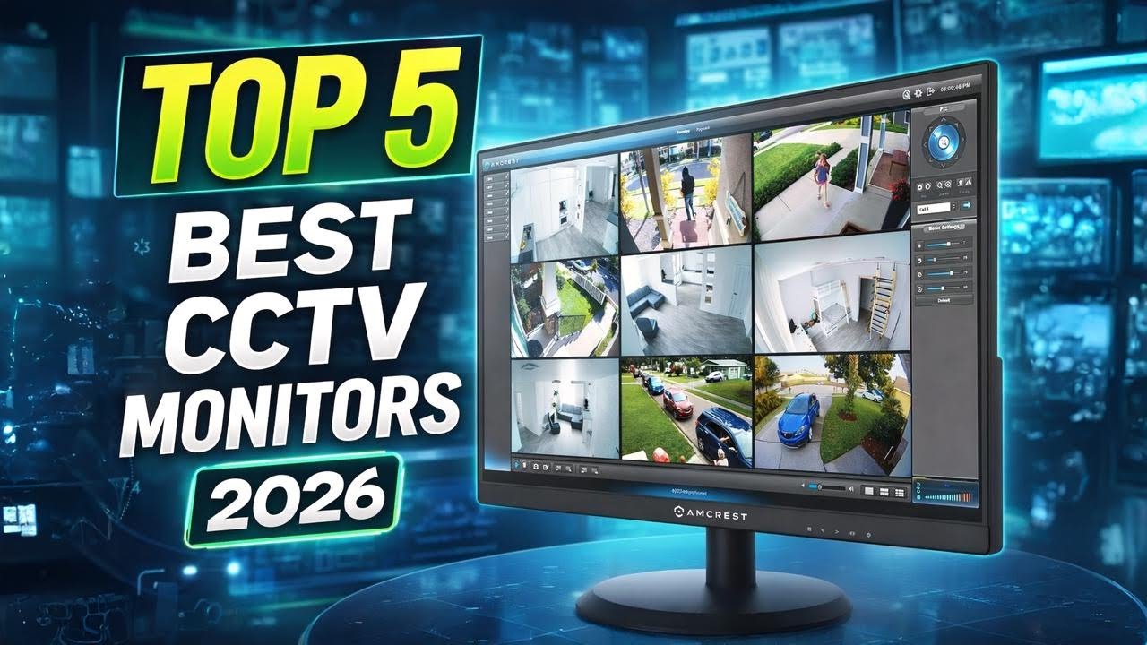 Top 5 Best Cctv Monitors Of 2026 | Security Camera Monitor 2026 | 24:7 Surveillance