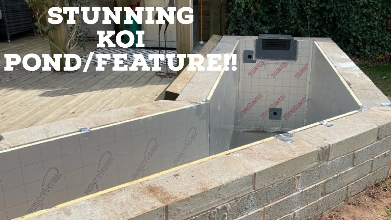 SUPERB KOI POND/FEATURE PT1