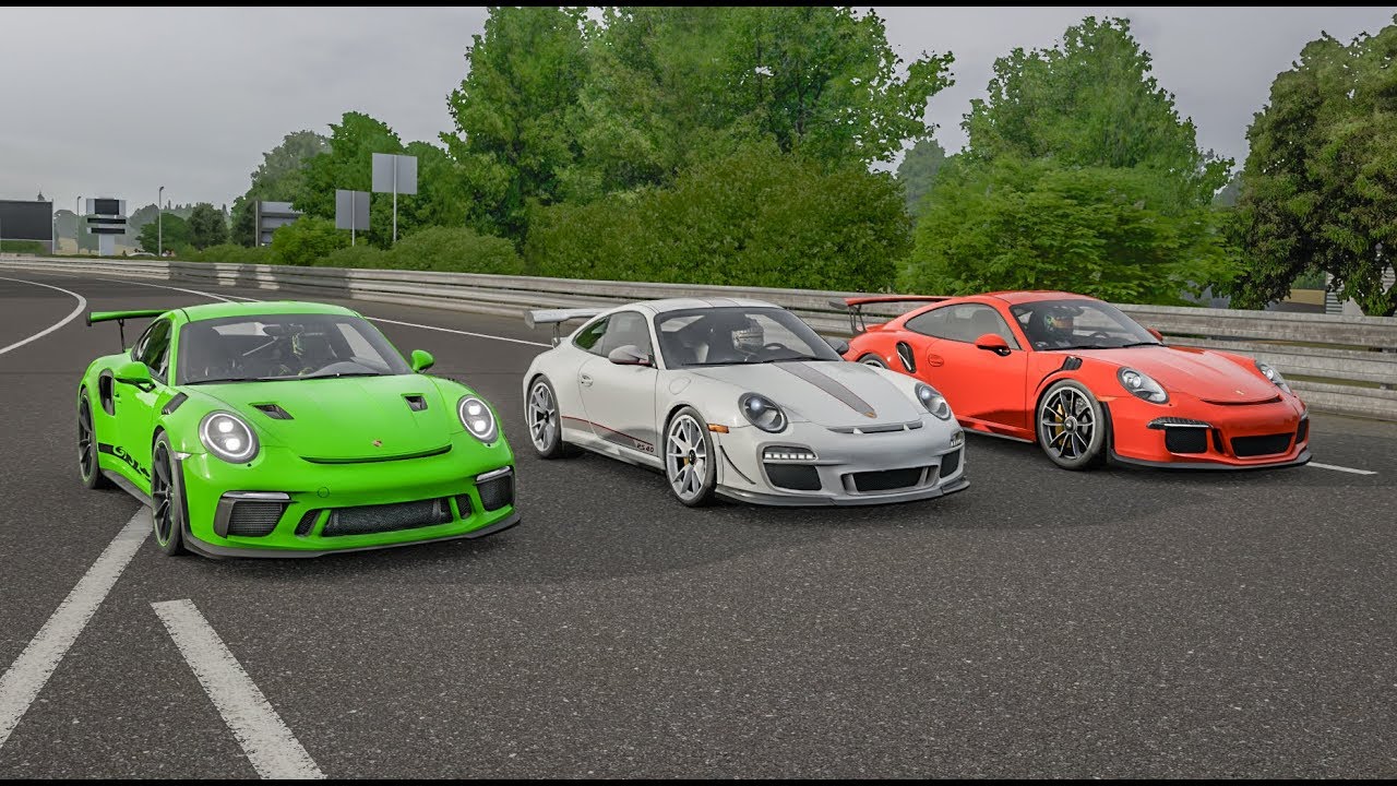 Forza 7 Drag Race! - 2012 GT3 RS VS 2016 GT3 RS VS 2019 GT3 RS - Porsche Battle!