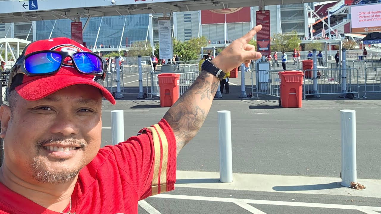 🏈  49ers game @Levi's Stadium with Abel! (Part 2 of 6) V166