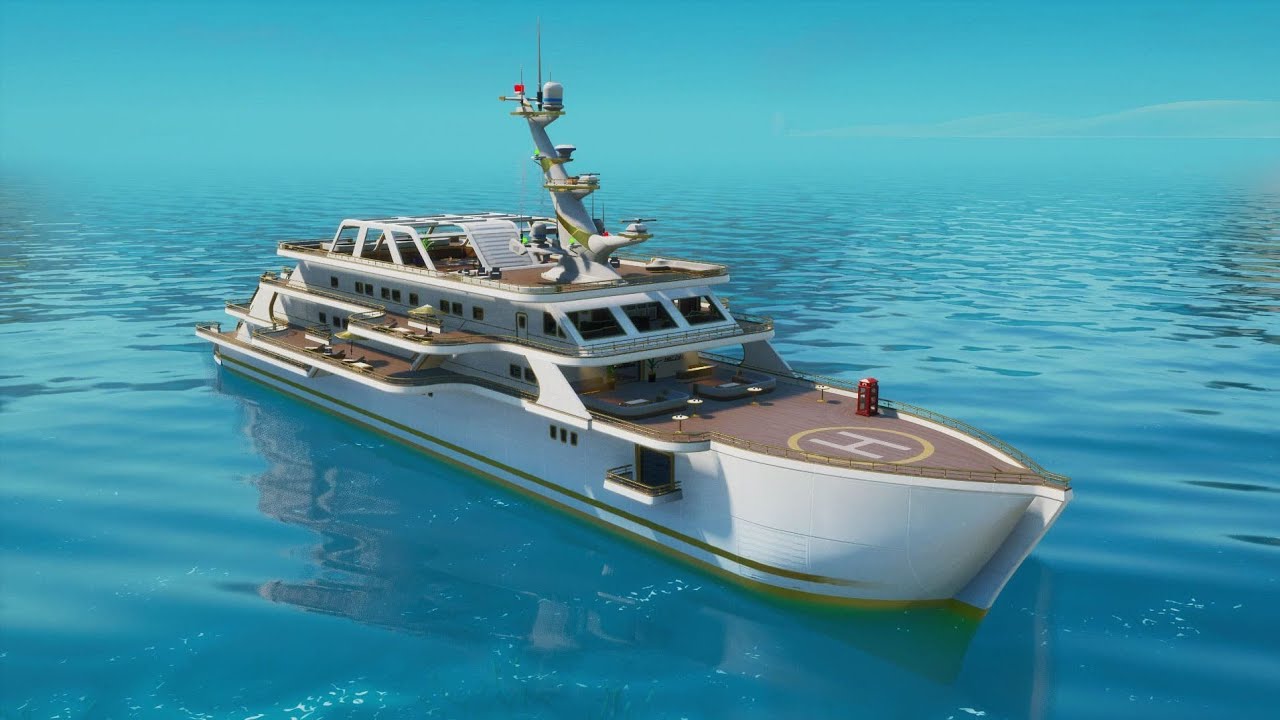 Fortnite The Yacht tour