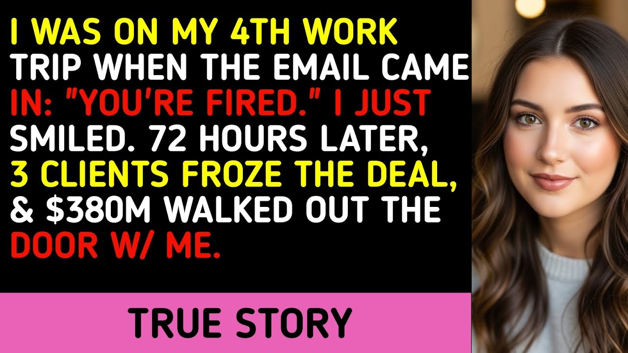 I Was On My 4th Work Trip When The Email Came In: 