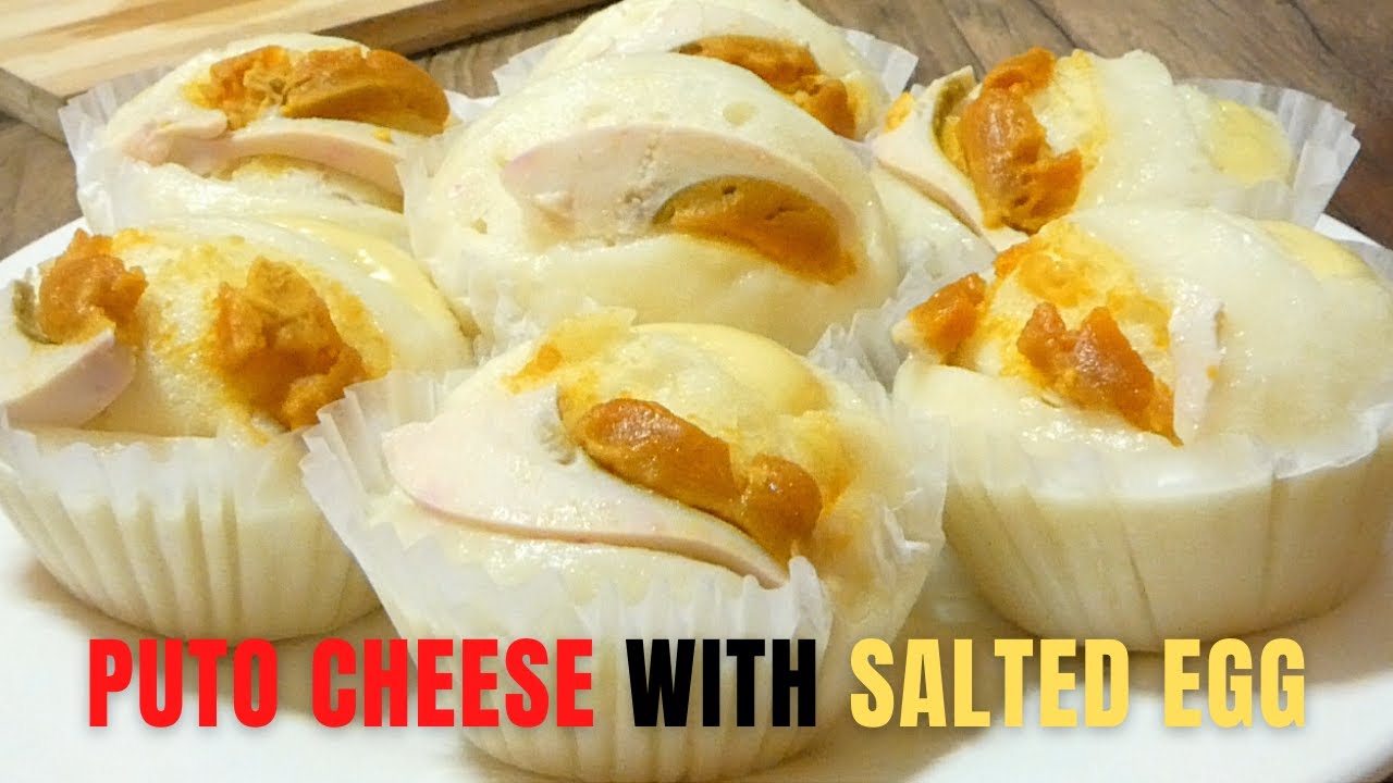 How to Make Puto Cheese with Salted Eggs | Best Christmas & New Year Recipe | Noche Buena Recipe