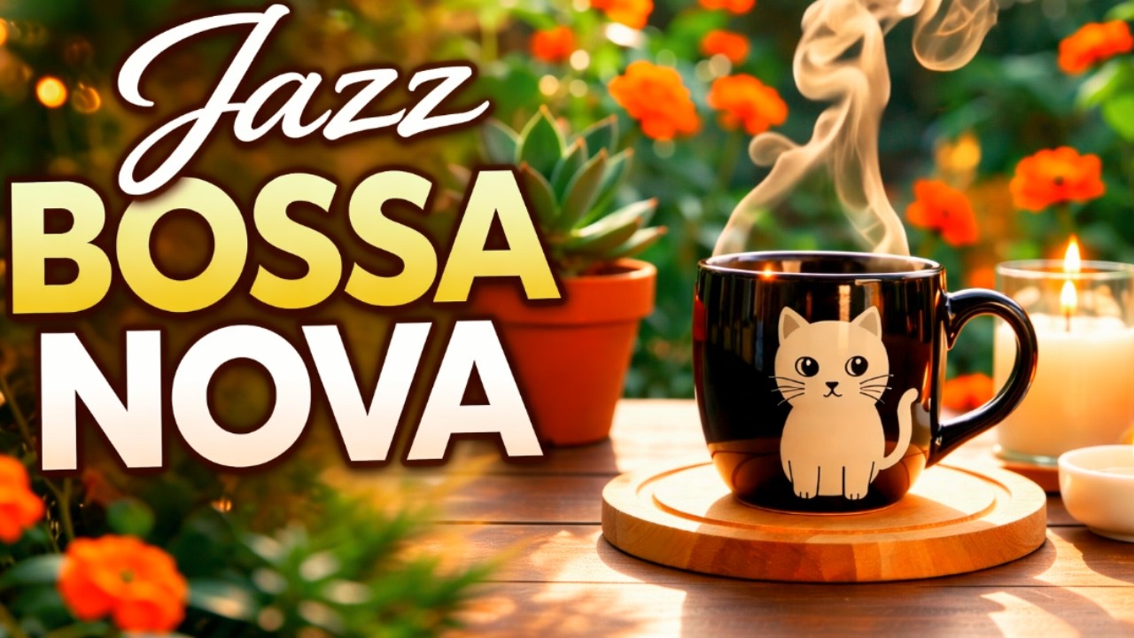 🔥Bossa Nova Coffee Vibes ☕ Cozy Morning Jazz for Relaxing, Study & Stress Relief Guaranteed Mood