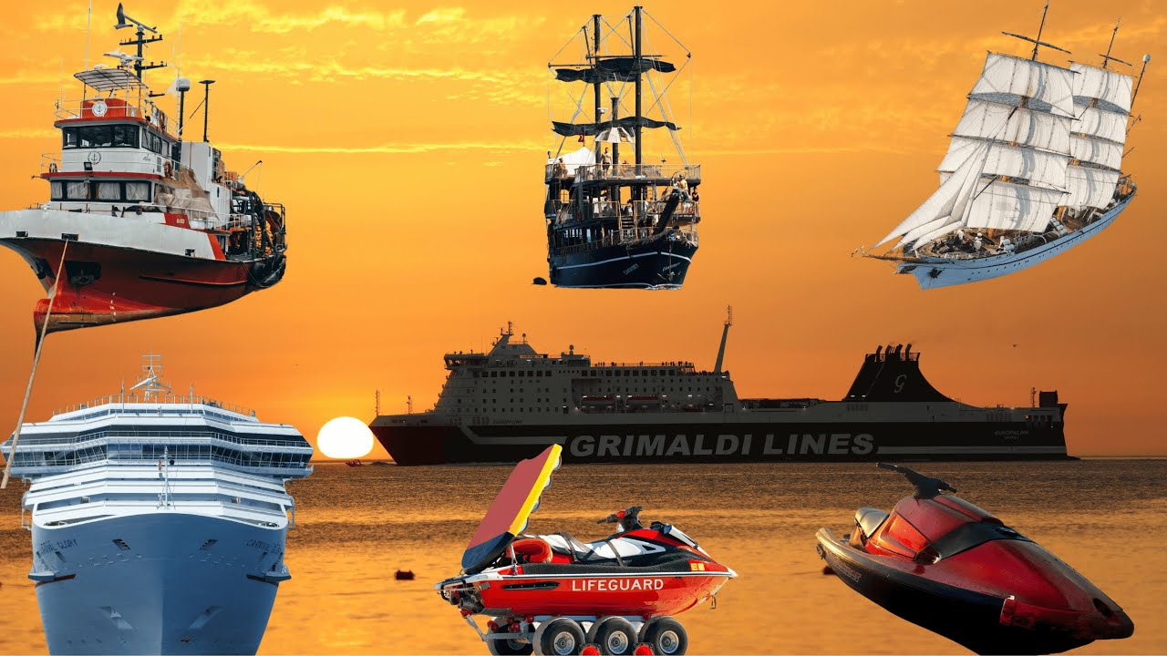 Medios de Transporte acuáticos. Aprendemos los sonidos de los transportes