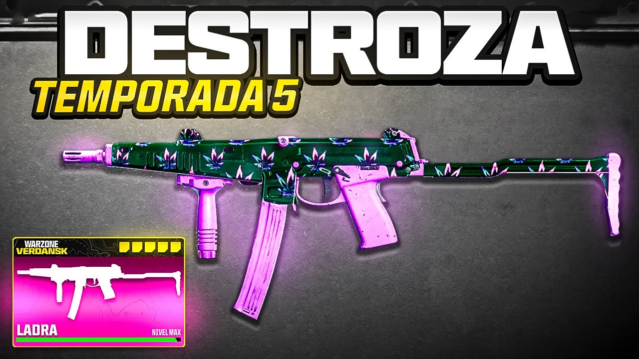 *EXPLOTA* la LADRA está ROMPIENDO en WARZONE...💥​​​​​​| ​la MEJOR CLASE de la LADRA en WARZONE