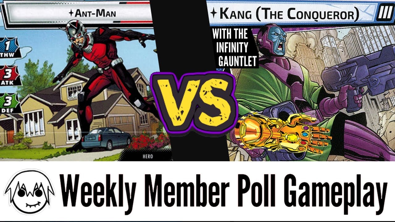 Weekly Members Game: Ant-Man vs Kang (Expert) Marvel Champions Playthrough