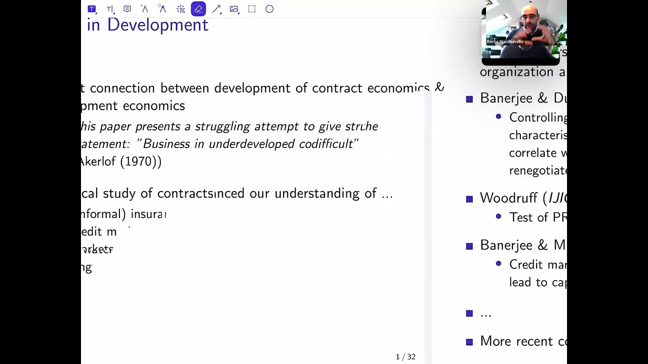 Lecture 6: Contracts with Rocco Machciavello