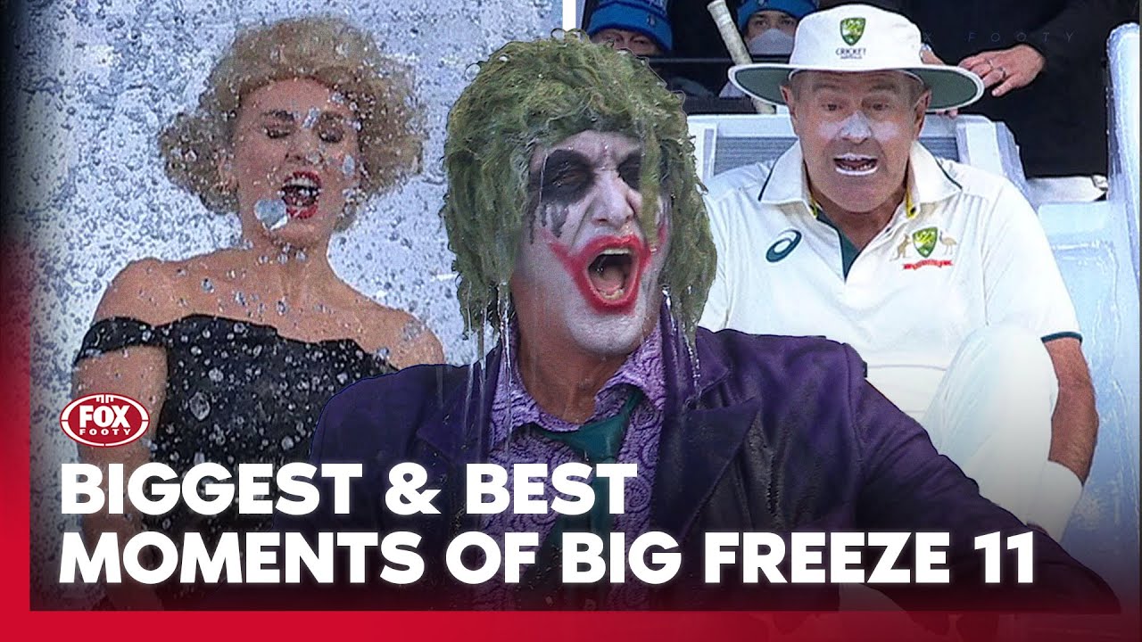 The Joker, Max Gawn & Warnie make an appearance! EVERY slider for Big Freeze 11 🧊 I Fox Footy