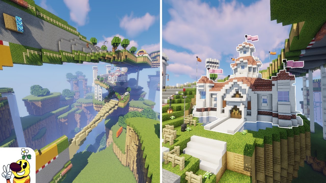 MARIO CIRCUIT in MINECRAFT - Making every MK8DX track in Minecraft (Ep 5)
