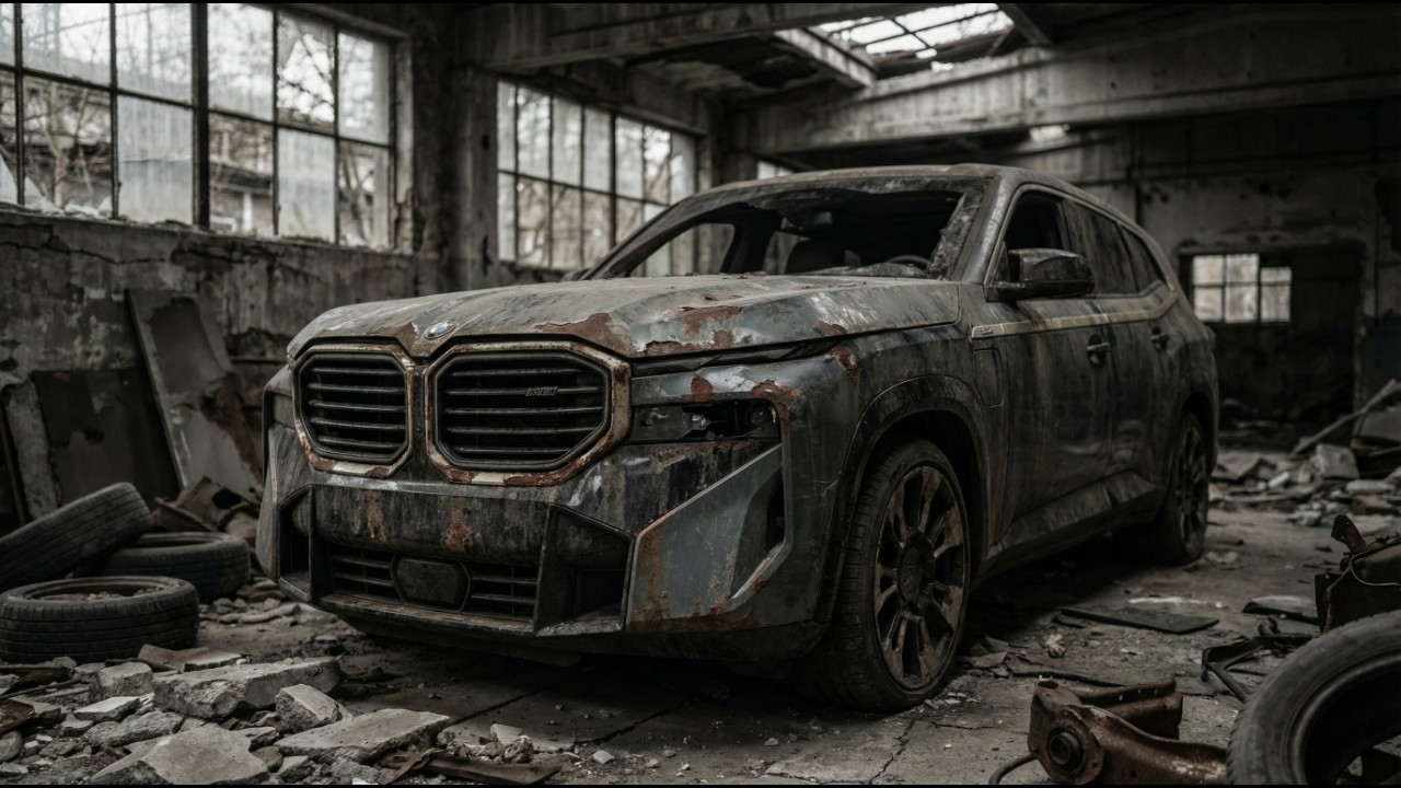 ASMR Car Restoration! Full Restoration 2022 BMW XM from Abandoned State to Looking New.#silentasmr