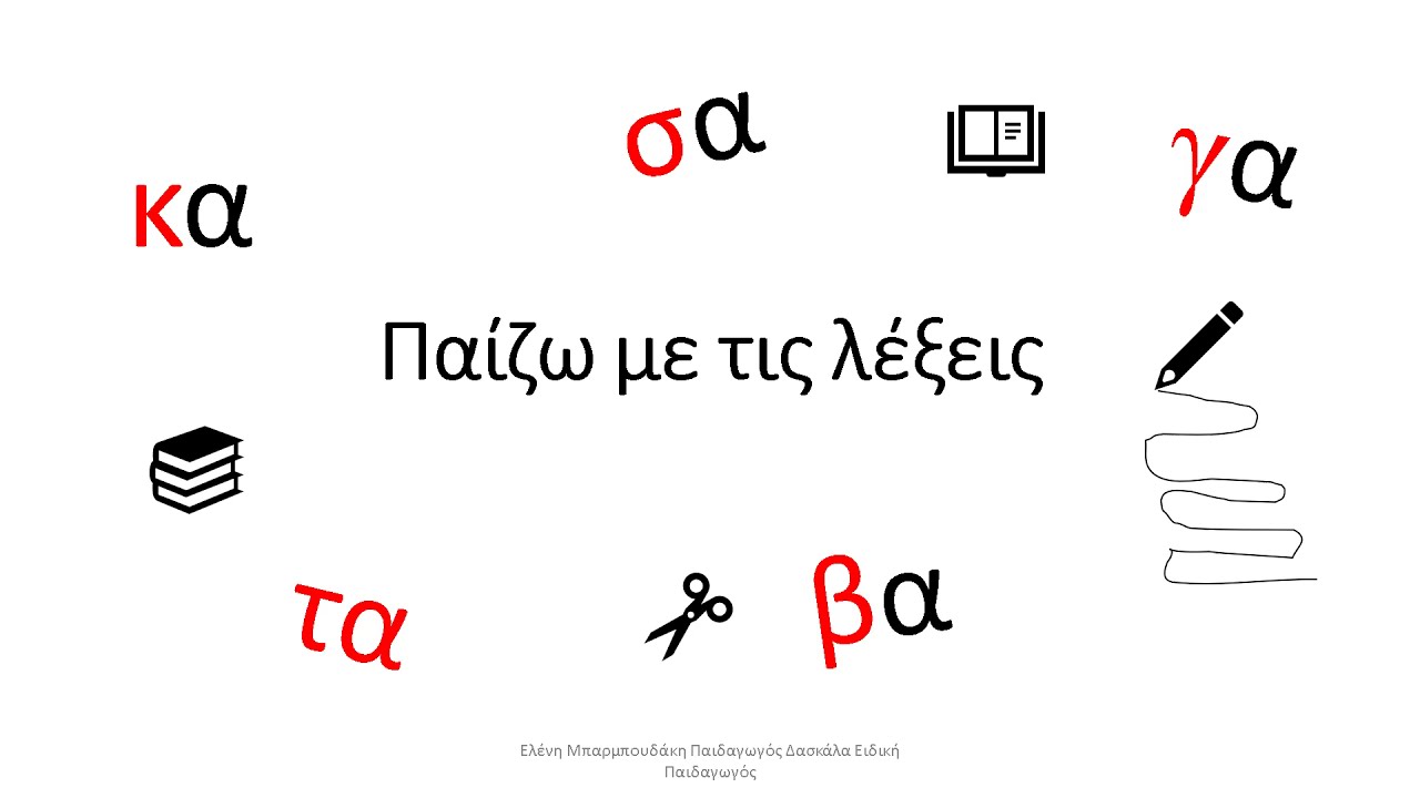 Παίζω με τις λέξεις ΙΙΙ